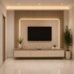 Centro de tv melamina decorativo 5