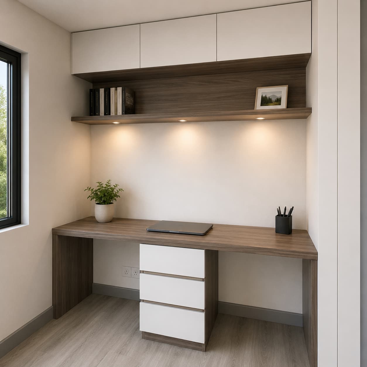 Estudio melamina decorativo 10