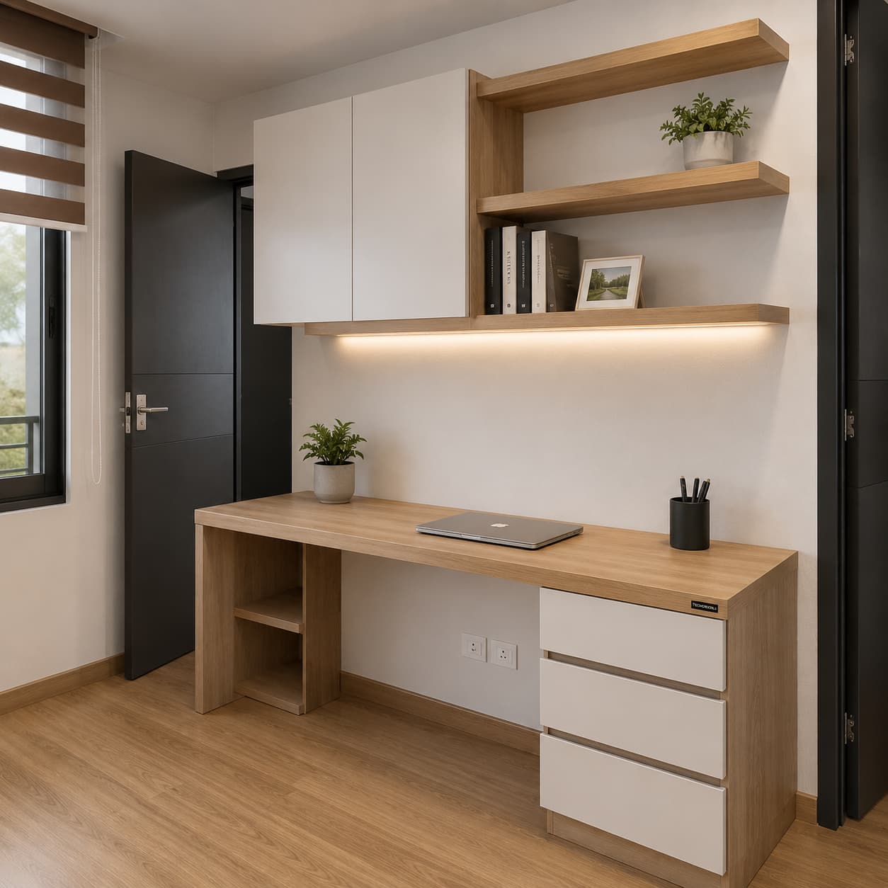 Estudio melamina decorativo 9
