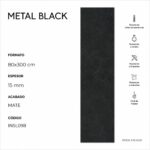 plancha metal black