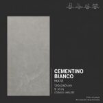 plancha cementino bianco