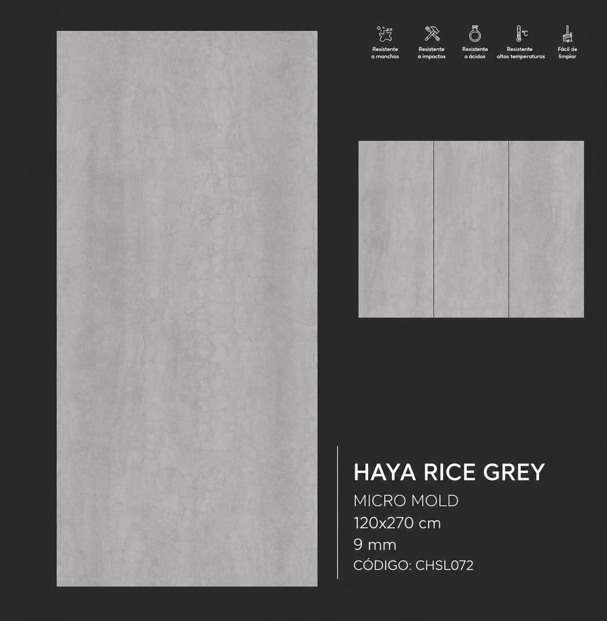 detalles haya rice grey