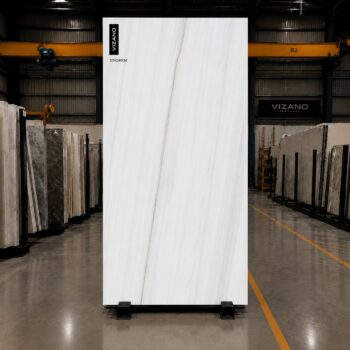 Piedra Sinterizada Bianco Lasa (Vizano Formato 120x240 cm)