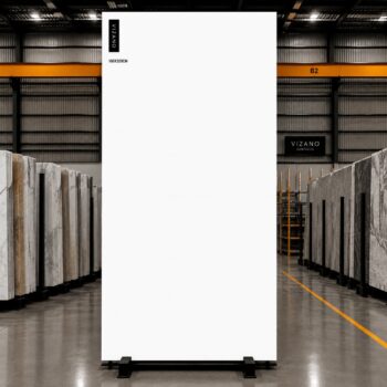 Piedra Sinterizada Blanco Puro (Vizano Formato 160x320 cm)