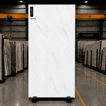 Piedra Sinterizada Grand Jazz White (Vizano Formato 120x270 cm)