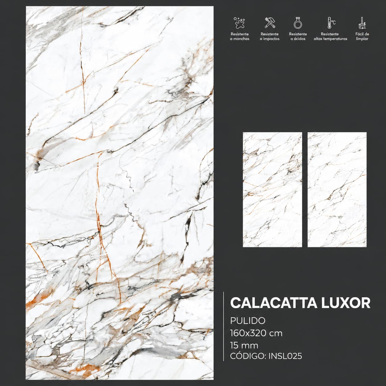 detalles calacatta luxor