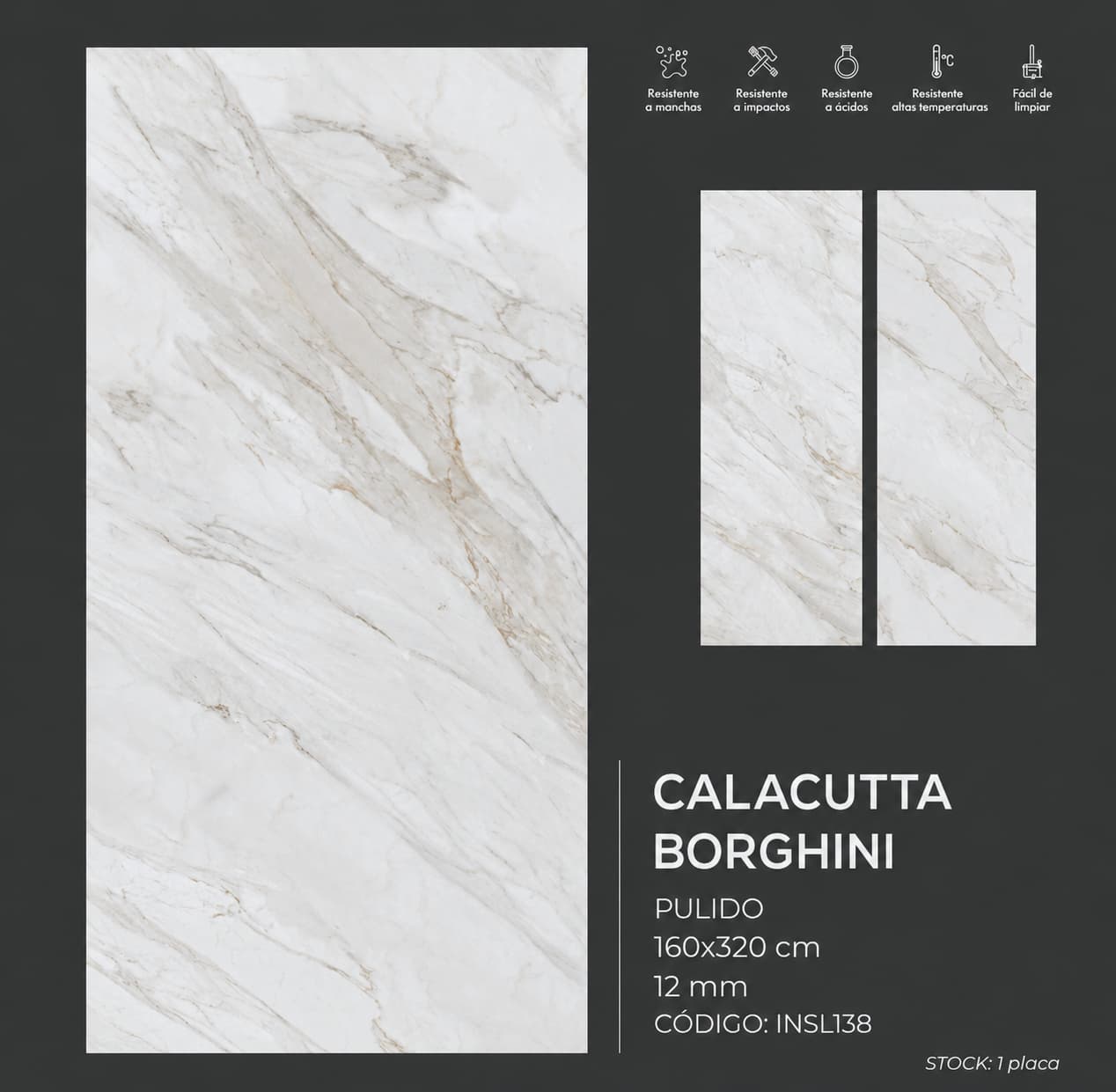 detalles calacutta borghini