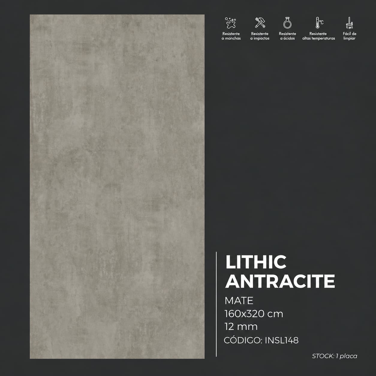 detalles lithic antracite