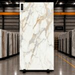 Statuario Gold 15 mm (160x320 cm) VIZANO
